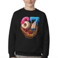 Baseball Drip Ice Cream Number 67 Player Or 67th Birthday Youth Crewneck Sweatshirt Baseball Drip Ice Cream Number 67 Player Or 67th Birthday Youth Crewneck Sweatshirt