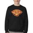 Baseball Dripping Waffle Field Youth Crewneck Sweatshirt Baseball Dripping Waffle Field Youth Crewneck Sweatshirt
