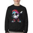 Baseball Ice Cream Drip Dabbing Sports Sprinkles For Boys Youth Crewneck Sweatshirt Baseball Ice Cream Drip Dabbing Sports Sprinkles For Boys Youth Crewneck Sweatshirt