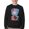 Baseball Ice Cream Drip Six Seven Gen Alpha Slang Meme 67 Youth Crewneck Sweatshirt