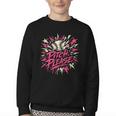 Baseball Phrase With Stars Youth Crewneck Sweatshirt Baseball Phrase With Stars Youth Crewneck Sweatshirt