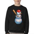 Baseball Snowman Merry Christmas Xmas Pajamas Men Women Kids Youth Crewneck Sweatshirt Baseball Snowman Merry Christmas Xmas Pajamas Men Women Kids Youth Crewneck Sweatshirt