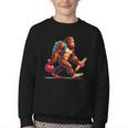 Bigfoot Lovers Pencil Back To School Kids Boys Girls Youth Crewneck Sweatshirt Bigfoot Lovers Pencil Back To School Kids Boys Girls Youth Crewneck Sweatshirt