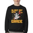 Blast Off Into Second Grade Back To School 2nd Graders Youth Crewneck Sweatshirt Blast Off Into Second Grade Back To School 2nd Graders Youth Crewneck Sweatshirt