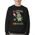 Blasting Into 3rd Grade Dinosaur Astronaut Back To School Youth Crewneck Sweatshirt Blasting Into 3rd Grade Dinosaur Astronaut Back To School Youth Crewneck Sweatshirt