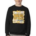 Bruh We Back 6th Graders Sixth Grade Back To School Girl Bow Youth Crewneck Sweatshirt Bruh We Back 6th Graders Sixth Grade Back To School Girl Bow Youth Crewneck Sweatshirt