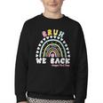 Bruh We Back Happy First Day Of School Back To School Kids Youth Crewneck Sweatshirt Bruh We Back Happy First Day Of School Back To School Kids Youth Crewneck Sweatshirt