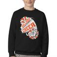Bulldogs Cheerleading Back To School Cheer Team Orange Youth Crewneck Sweatshirt Bulldogs Cheerleading Back To School Cheer Team Orange Youth Crewneck Sweatshirt