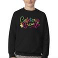 Cafeteria Crew Back To School Lunch Lady Worker Squad Youth Crewneck Sweatshirt