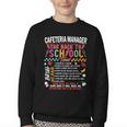 Cafeteria Manager School Cafeteria Crew Back To School Youth Crewneck Sweatshirt Cafeteria Manager School Cafeteria Crew Back To School Youth Crewneck Sweatshirt