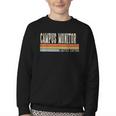 Campus Monitor Week Retro Vintage Back To School Day Youth Crewneck Sweatshirt Campus Monitor Week Retro Vintage Back To School Day Youth Crewneck Sweatshirt