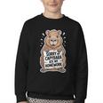 Capybara Ate My Homework Sorry Back To School Animal Youth Crewneck Sweatshirt Capybara Ate My Homework Sorry Back To School Animal Youth Crewneck Sweatshirt