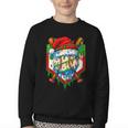 Christmas Baseball Ice Cream Drip Santa Baseball Player Kids Youth Crewneck Sweatshirt Christmas Baseball Ice Cream Drip Santa Baseball Player Kids Youth Crewneck Sweatshirt