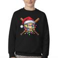 Christmas Baseball Pajama Santa For Men Boys Girls Kids Xmas Youth Crewneck Sweatshirt Christmas Baseball Pajama Santa For Men Boys Girls Kids Xmas Youth Crewneck Sweatshirt