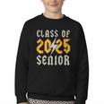 Class Of 2025 Senior Rock N Roll Back To School Music Lover Youth Crewneck Sweatshirt Class Of 2025 Senior Rock N Roll Back To School Music Lover Youth Crewneck Sweatshirt