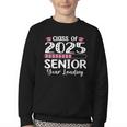 Class Of 2025 Senior Year Loading Back To School 2025 Youth Crewneck Sweatshirt Class Of 2025 Senior Year Loading Back To School 2025 Youth Crewneck Sweatshirt