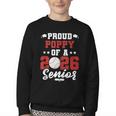 Class Of 2026 Senior Year Baseball Poppy 2026 Graduate Youth Crewneck Sweatshirt
