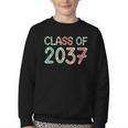 Class Of 2037 Grow With Me Kindergarten Back To School Youth Crewneck Sweatshirt Class Of 2037 Grow With Me Kindergarten Back To School Youth Crewneck Sweatshirt
