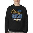 Class Of 2038 Grow With Me Kindergarten Back To School Youth Crewneck Sweatshirt Class Of 2038 Grow With Me Kindergarten Back To School Youth Crewneck Sweatshirt