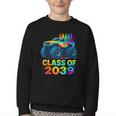 Class Of 2039 Monster Truck Kindergarten Back To School Boys Youth Crewneck Sweatshirt Class Of 2039 Monster Truck Kindergarten Back To School Boys Youth Crewneck Sweatshirt