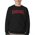 Cobras Back To School Spirit M Youth Crewneck Sweatshirt