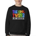 Cool Twins Just Showed Up Kid Boy Teen Twin Back To School Youth Crewneck Sweatshirt Cool Twins Just Showed Up Kid Boy Teen Twin Back To School Youth Crewneck Sweatshirt