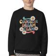 Counselor Dream Team Retro Back To School Counselor Squad Youth Crewneck Sweatshirt Counselor Dream Team Retro Back To School Counselor Squad Youth Crewneck Sweatshirt