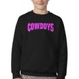 Cowboys Back To School Spirit Pk Youth Crewneck Sweatshirt Cowboys Back To School Spirit Pk Youth Crewneck Sweatshirt