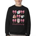 Cute Coquette Bows School Secretary Life Back To School Youth Crewneck Sweatshirt Cute Coquette Bows School Secretary Life Back To School Youth Crewneck Sweatshirt