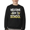 Cute Welcome Back To School 1st Day Back To School First Day Youth Crewneck Sweatshirt Cute Welcome Back To School 1st Day Back To School First Day Youth Crewneck Sweatshirt
