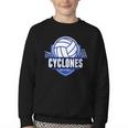 Cyclones Volleyball Back To School Spirit B Youth Crewneck Sweatshirt