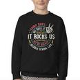 Some Days We Rock It Middle School Back To School Youth Crewneck Sweatshirt Some Days We Rock It Middle School Back To School Youth Crewneck Sweatshirt