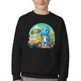 Dinosaur Kids Riding a Bus Back To School Ready To Crush Youth Crewneck Sweatshirt Dinosaur Kids Riding a Bus Back To School Ready To Crush Youth Crewneck Sweatshirt