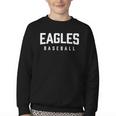 Eagles Baseball Inspired Youth Crewneck Sweatshirt Eagles Baseball Inspired Youth Crewneck Sweatshirt