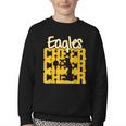 Eagles Cheer Back To School Cheerleading Spirit GY Youth Crewneck Sweatshirt Eagles Cheer Back To School Cheerleading Spirit GY Youth Crewneck Sweatshirt