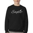 Eagles Mascot School Sports Fan Team Spirit Back To School Youth Crewneck Sweatshirt Eagles Mascot School Sports Fan Team Spirit Back To School Youth Crewneck Sweatshirt