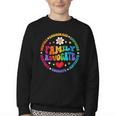 Family Advocate Appreciation Week Back To School PTO Youth Crewneck Sweatshirt Family Advocate Appreciation Week Back To School PTO Youth Crewneck Sweatshirt