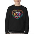 Food Services Cafeteria Crew Lunch Lady Team Back To School Youth Crewneck Sweatshirt