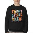 Front Office Dream Team School Secretary Cute Back To School Youth Crewneck Sweatshirt Front Office Dream Team School Secretary Cute Back To School Youth Crewneck Sweatshirt