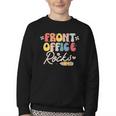 Front Office Rocks Back To School Secretary Admin Staff Tee Youth Crewneck Sweatshirt Front Office Rocks Back To School Secretary Admin Staff Tee Youth Crewneck Sweatshirt