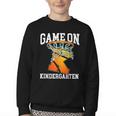 Game On Kindergarten Basketball Back To School Student Boys Youth Crewneck Sweatshirt