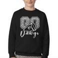 Go Cheer Bulldogs High School Spirit Fan Team Back To School Youth Crewneck Sweatshirt Go Cheer Bulldogs High School Spirit Fan Team Back To School Youth Crewneck Sweatshirt