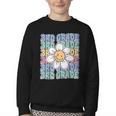 Groovy 3rd Grade Back To School First Day Of Third Grade Youth Crewneck Sweatshirt Groovy 3rd Grade Back To School First Day Of Third Grade Youth Crewneck Sweatshirt