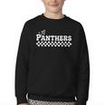 Groovy Panthers High School Spirit Fan Team Back To School Youth Crewneck Sweatshirt Groovy Panthers High School Spirit Fan Team Back To School Youth Crewneck Sweatshirt