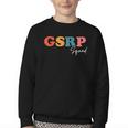 GSRP Squad Boho Cute Back To School GSRP Youth Crewneck Sweatshirt GSRP Squad Boho Cute Back To School GSRP Youth Crewneck Sweatshirt