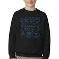 Headstart Love Inspire Teach Blue Bow Back To School Youth Crewneck Sweatshirt Headstart Love Inspire Teach Blue Bow Back To School Youth Crewneck Sweatshirt