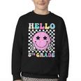 Hello 5th Grade Groovy Back To School Fifth Grade Girls Kids Youth Crewneck Sweatshirt Hello 5th Grade Groovy Back To School Fifth Grade Girls Kids Youth Crewneck Sweatshirt
