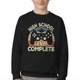 High School Level Unlocked Video Game Back To School Boys Youth Crewneck Sweatshirt High School Level Unlocked Video Game Back To School Boys Youth Crewneck Sweatshirt