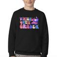 Homeschool 4th Grade Virtual 4th Grader Back To School Youth Crewneck Sweatshirt