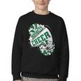 Hornets Cheer Back To School Cheerleading Spirit Green Youth Crewneck Sweatshirt Hornets Cheer Back To School Cheerleading Spirit Green Youth Crewneck Sweatshirt